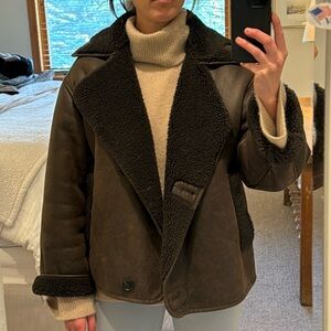 RELAXED DOUBLE FACED JACKET ZW COLLECTION